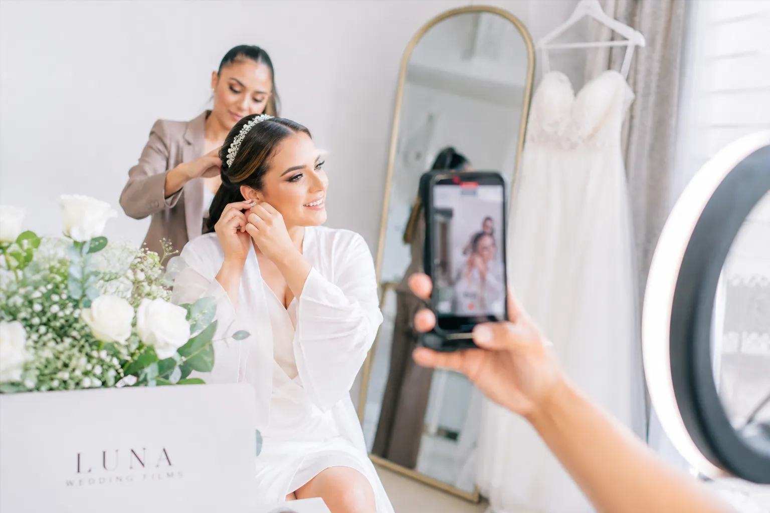 Organic Mobile Wedding Content